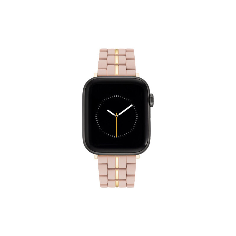 Nine West řemínek růžový se zlatým proužkem uprostřed, pro Apple Watch 108695968
