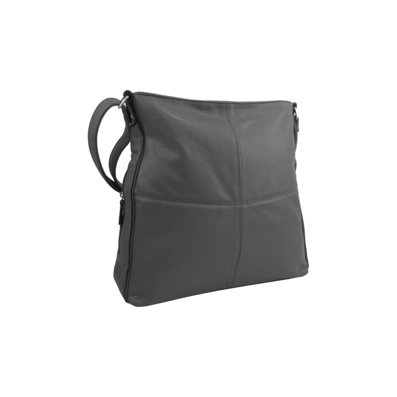 MARIA MARNI Praktická velká dámská crossbody kabelka 47-MH tmavě šedá 108696499