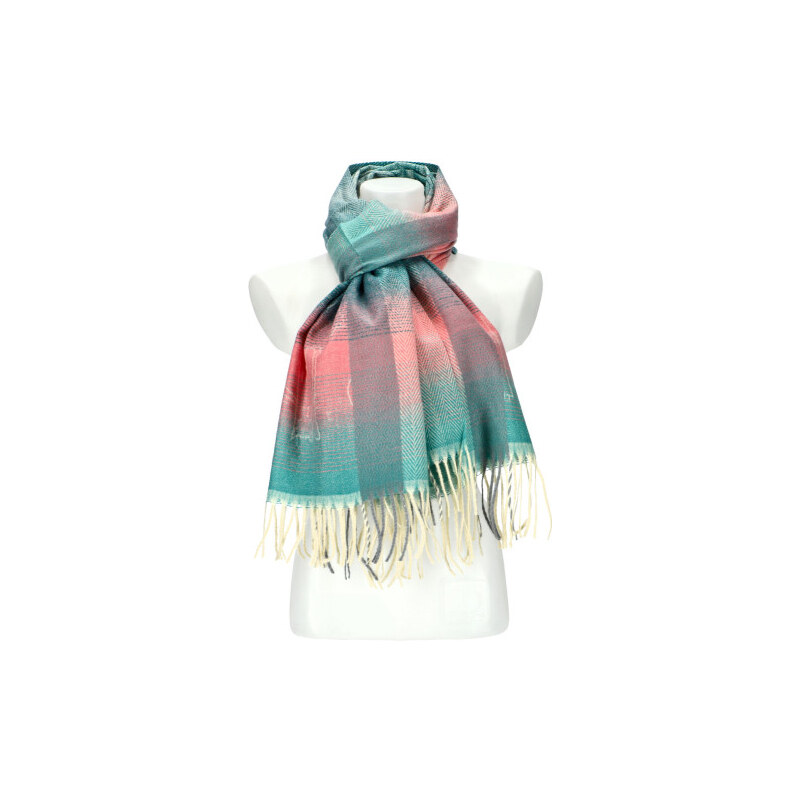 Cashmere Dámská barevná teplá dlouhá zimní šála 201x62 cm motiv M2 108696608