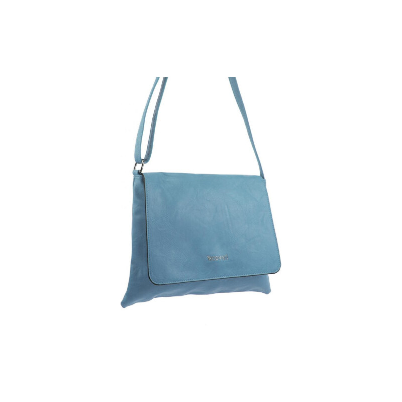 YY Coveri Dámská crossbody kabelka světle modrá 108696698
