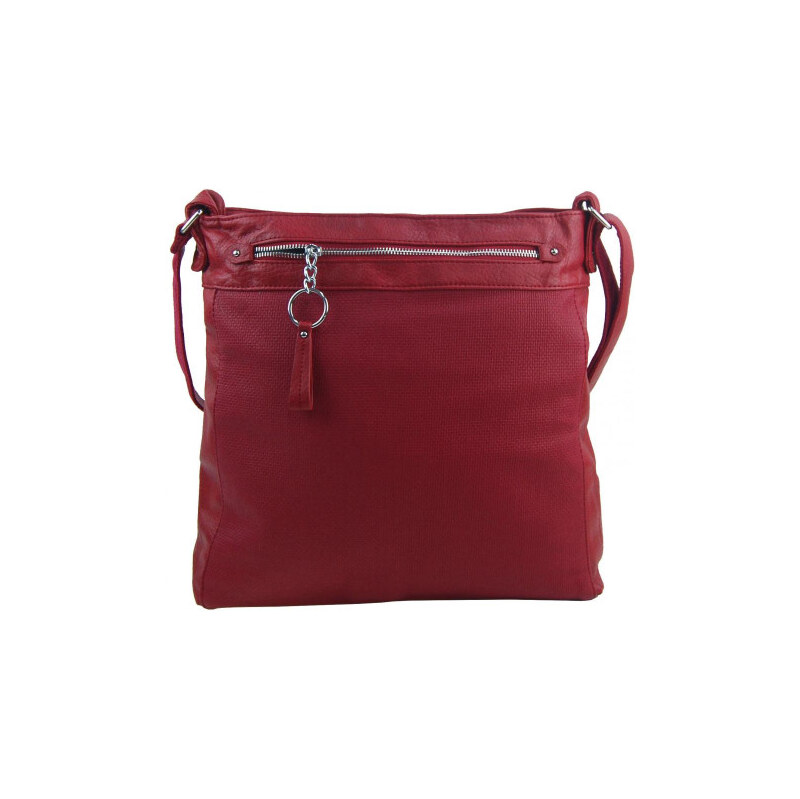 TESSRA Velká červená crossbody dámská kabelka D5580 108696839