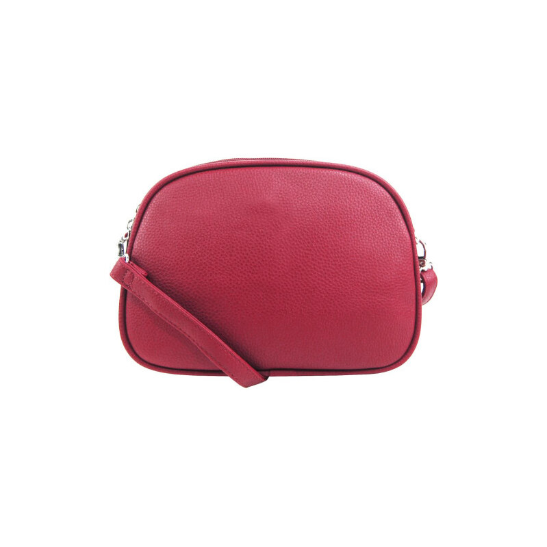 Dudlin Fuchsiově růžová menší crossbody dámská kabelka se třemi oddíly 108696886