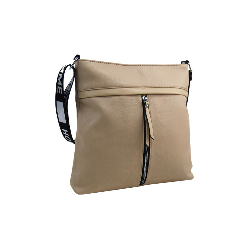 ROSY BAG Dámská crossbody kabelka NH8164 béžově hnědá 108696913