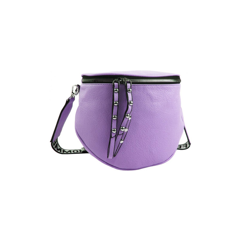 ROSY BAG Trendy velká ledvinka pro dámy fialová 108696941
