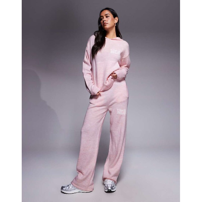 ASOS Weekend Collective Weekend Collective co-ord knitted wide leg 115514508