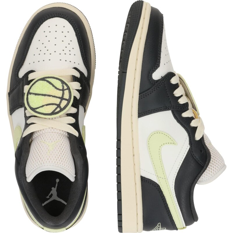 Jordan Tenisky 'AIR JORDAN 1' antracitová / pastelově zelená / bílá