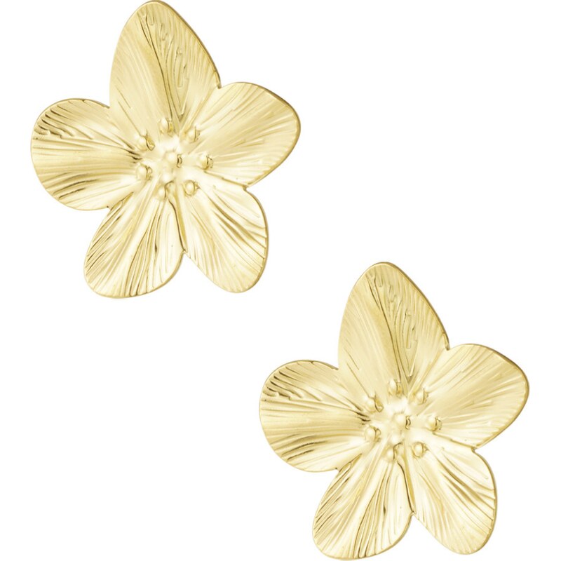 SYLVIENE Náušnice FLOWERS Gold 108859152
