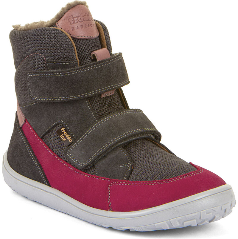 FRODDO dětská barefoot zimní obuv G3160252-9 dark grey