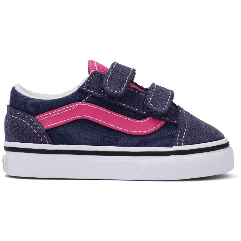 BOTY VANS Old Skool V DUO TODDLERS - modrá -