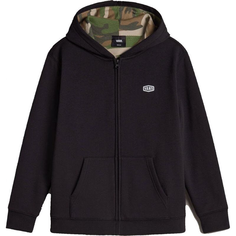 MMIKINA VANS Dover Therma ined FZ KIDS - černá -