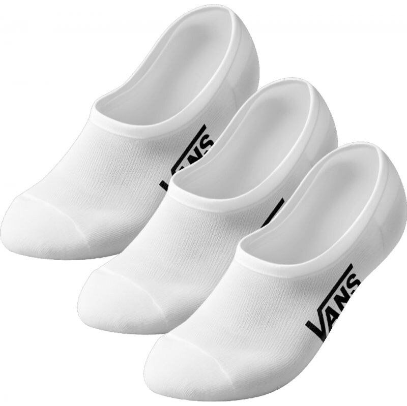 PONOŽKY VANS Classic No Show KIDS - bílá -