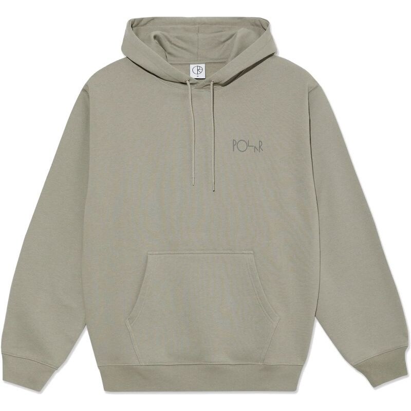 Polar MMIKINA POAR Stroke ogo Dave Hoodie - béžová -