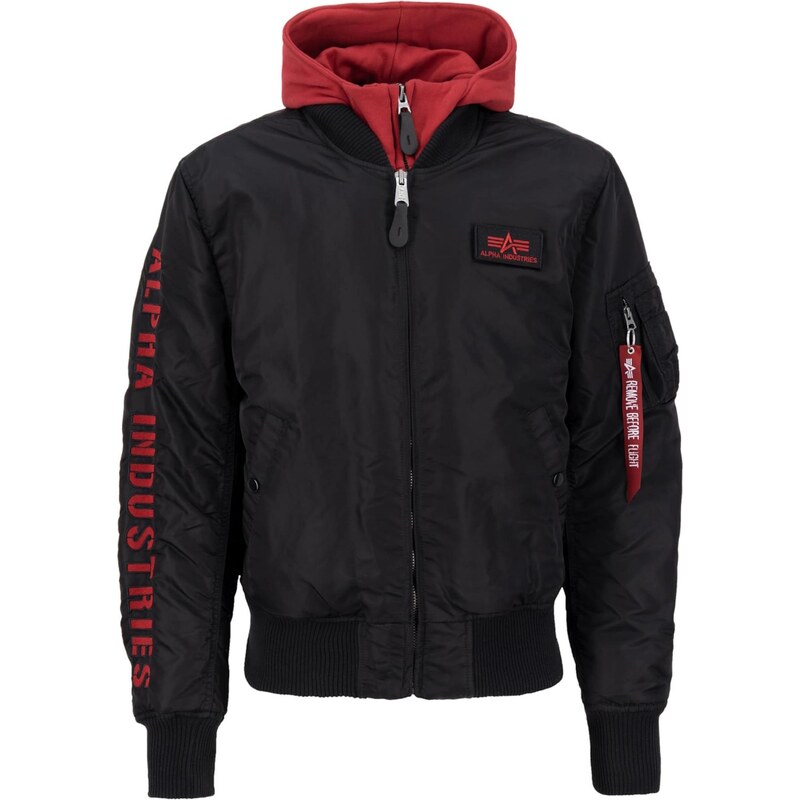 ALPHA INDUSTRIES Přechodná bunda černá