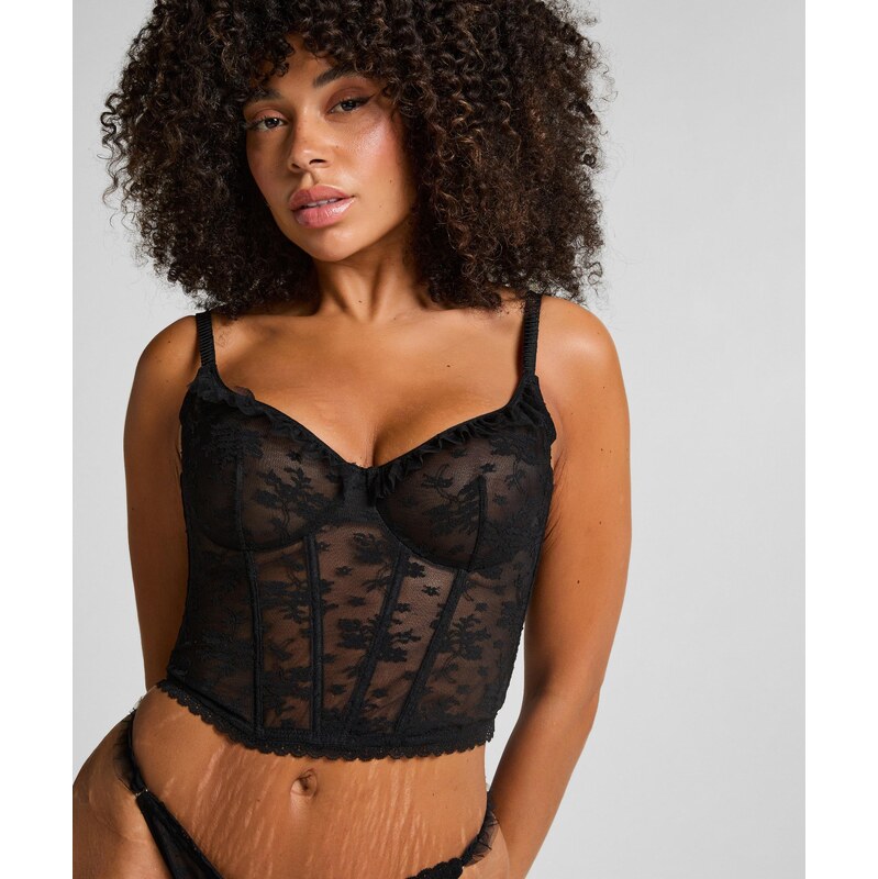 Hunkemöller Podprsenka Darcy černá 108864871