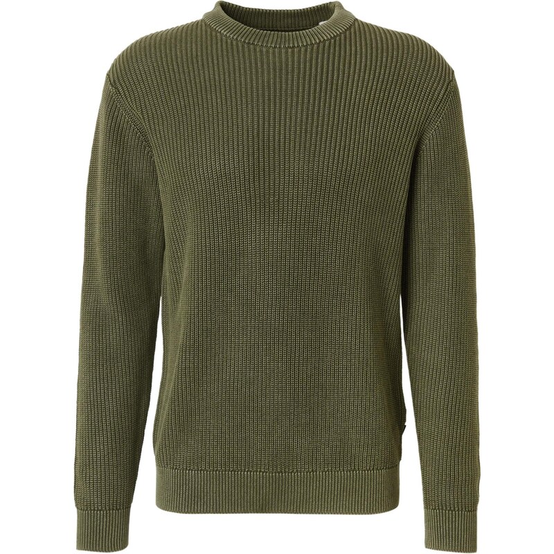 JACK & JONES Svetr JJTANAKA tmavě zelená