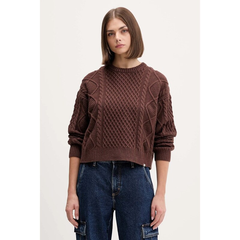 Svetr s příměsí vlny Guess Jeans 108876413