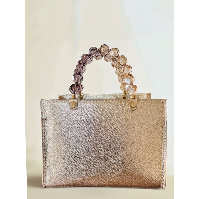 Roberta Gandolfi kabelka Sirenetta platino 108876549
