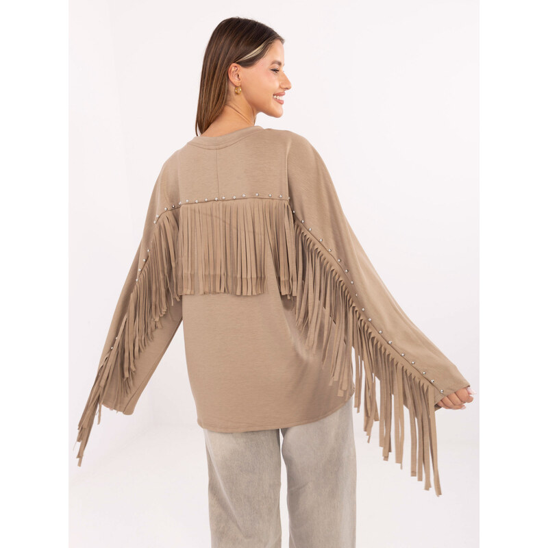 Factory Price Blouse-IT-BZ-21695.10-dark beige