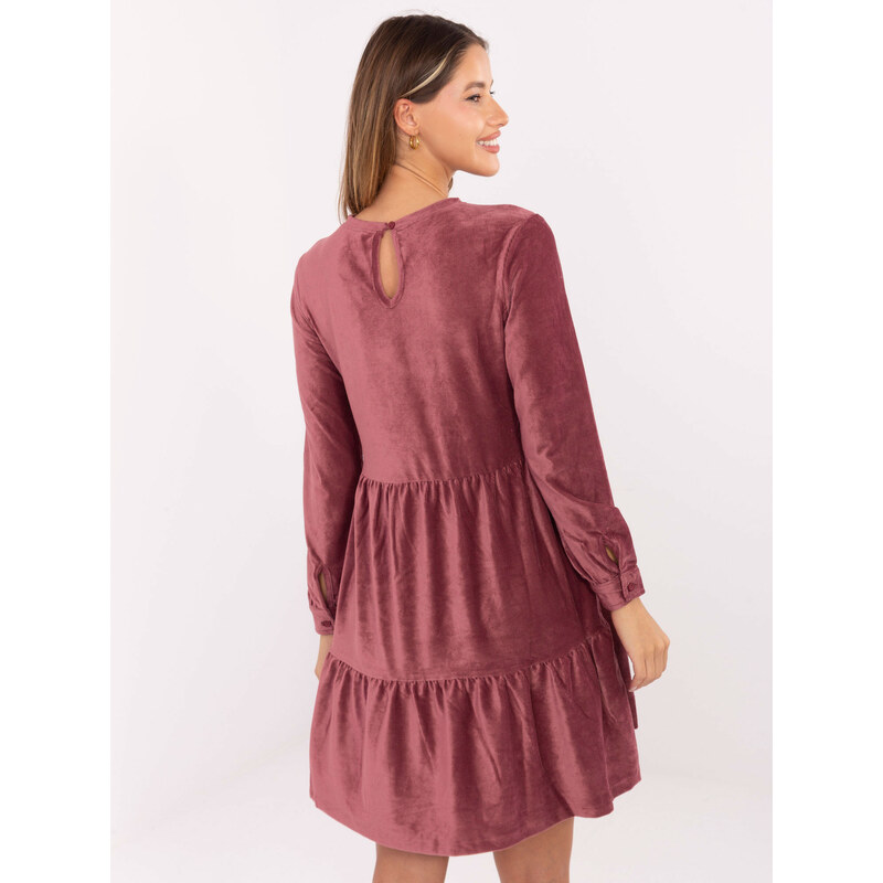 Sublevel Dress-D10040Z30289-dark pink 108904232
