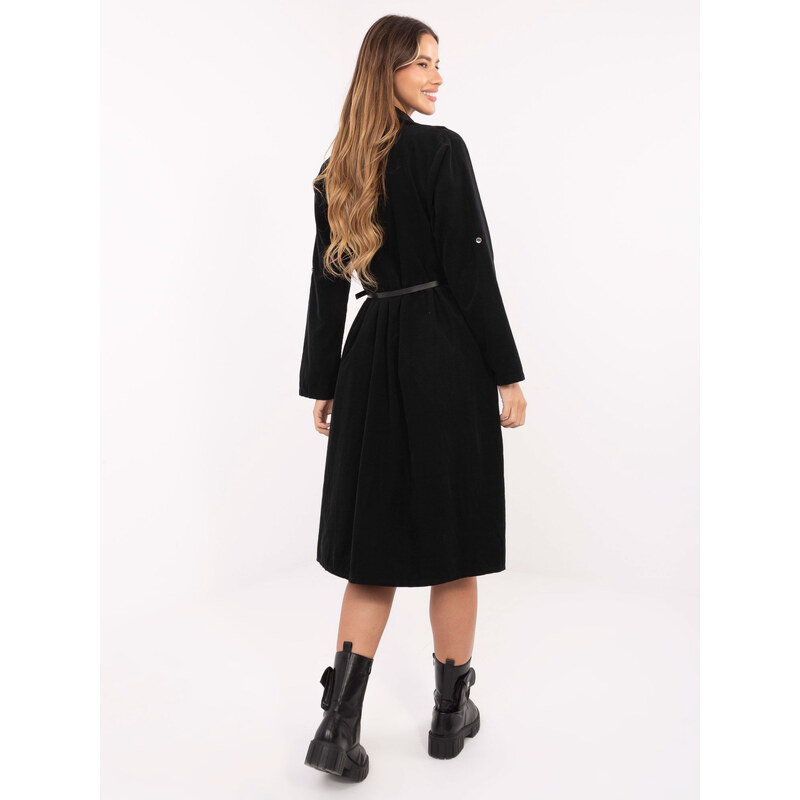 Italy Moda Dress-MI-SK-92400.17-black