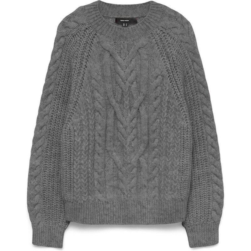 VERO MODA Svetr VMJada tmavě šedá 108878486