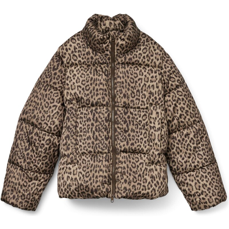 VERO MODA Přechodná bunda 'VMParda' tmavě béžová / černá