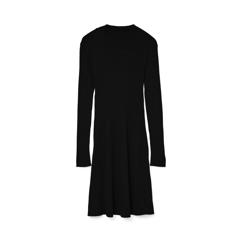 VERO MODA Úpletové šaty VMNancy černá