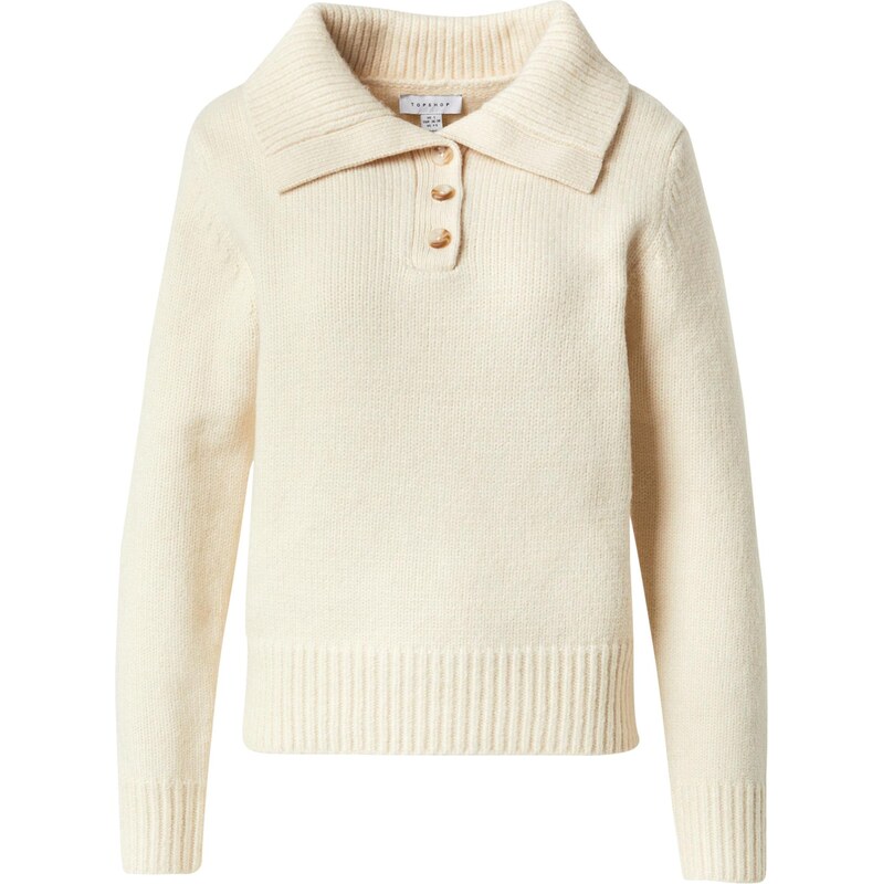 TOPSHOP Svetr krémová
