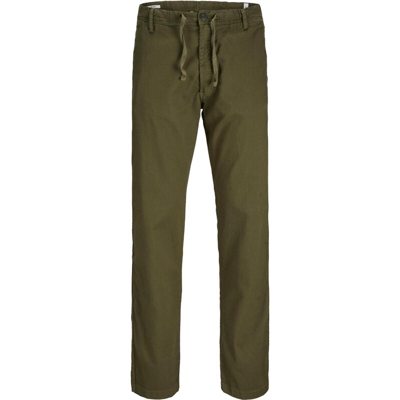 Jack & Jones Plus Kalhoty JPSTKANE olivová