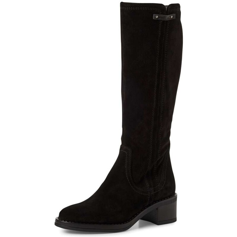 RIEKER Dámské kozačky TAMARIS 25501-45-001 černá