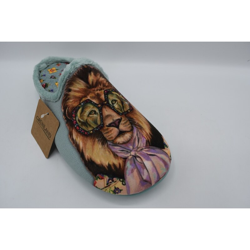 GRÜNLAND domácí pantofel FAYE CI3056-B5 MENTA 108881872