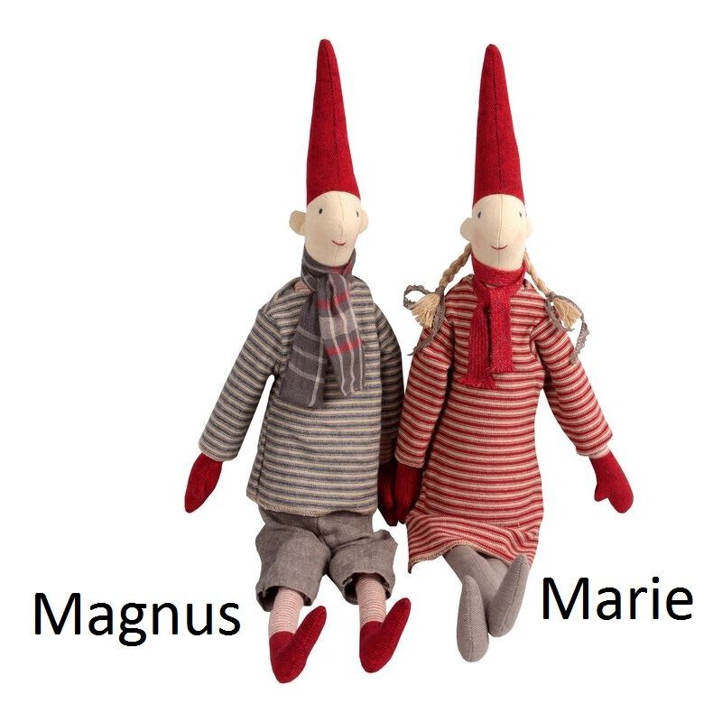 Maileg Skřítek pixie Marie & Magnus - medium 50cm Magnus