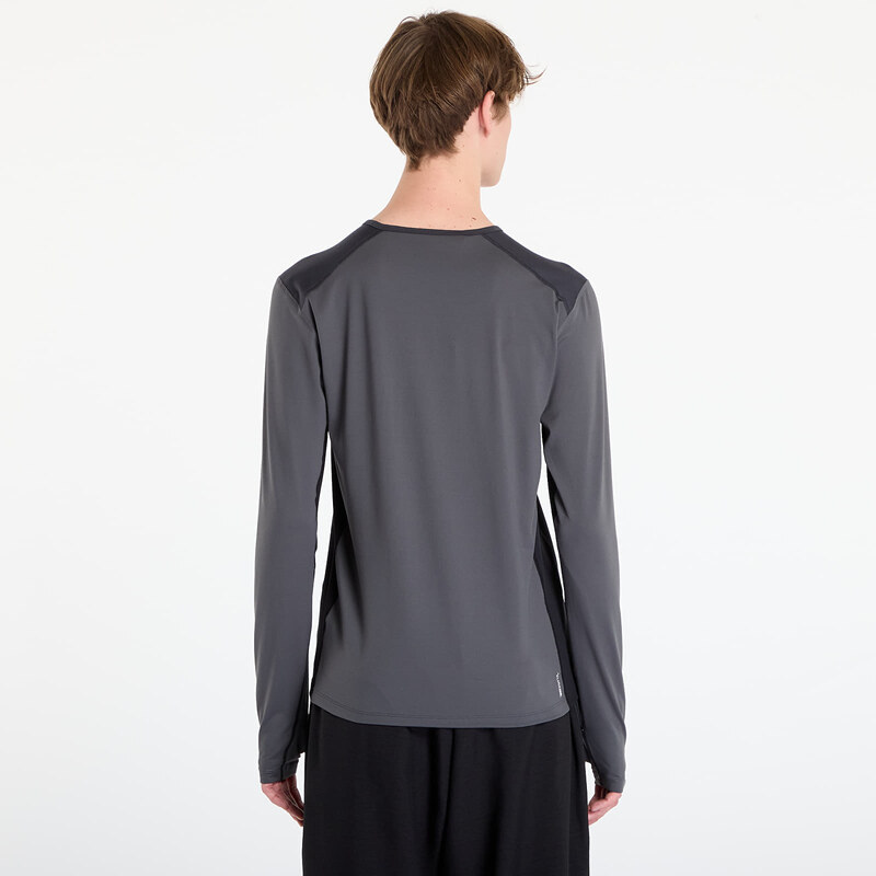 adidas Performance Tričko adidas Terrex Multi Synthetic Base Layer Long Sleeve Carbon M