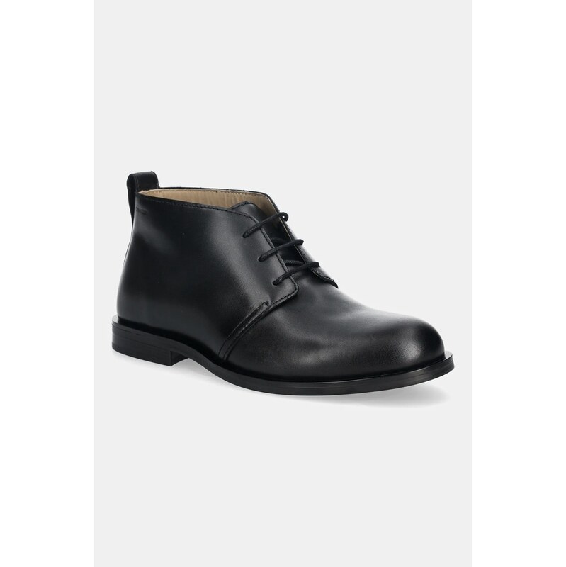 Calvin Klein Kožené polobotky Calvin Klein ESS RUBBER DESERT