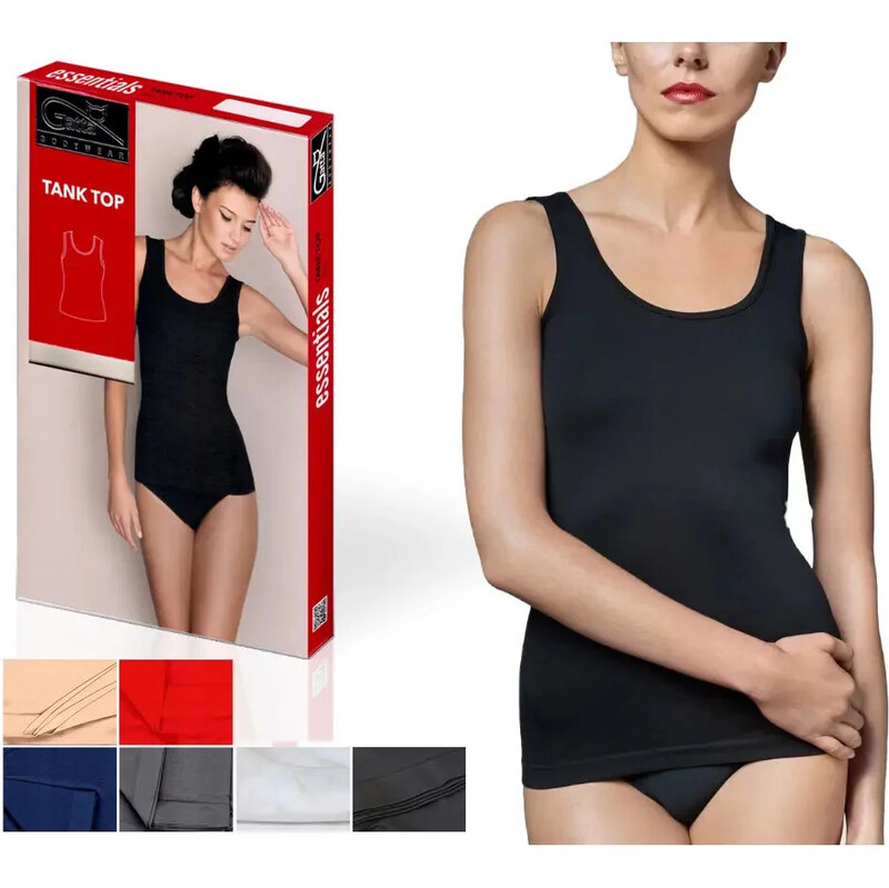 Dámské tílko Essentials Tank Top 2786S Tmavě modrá - Gatta