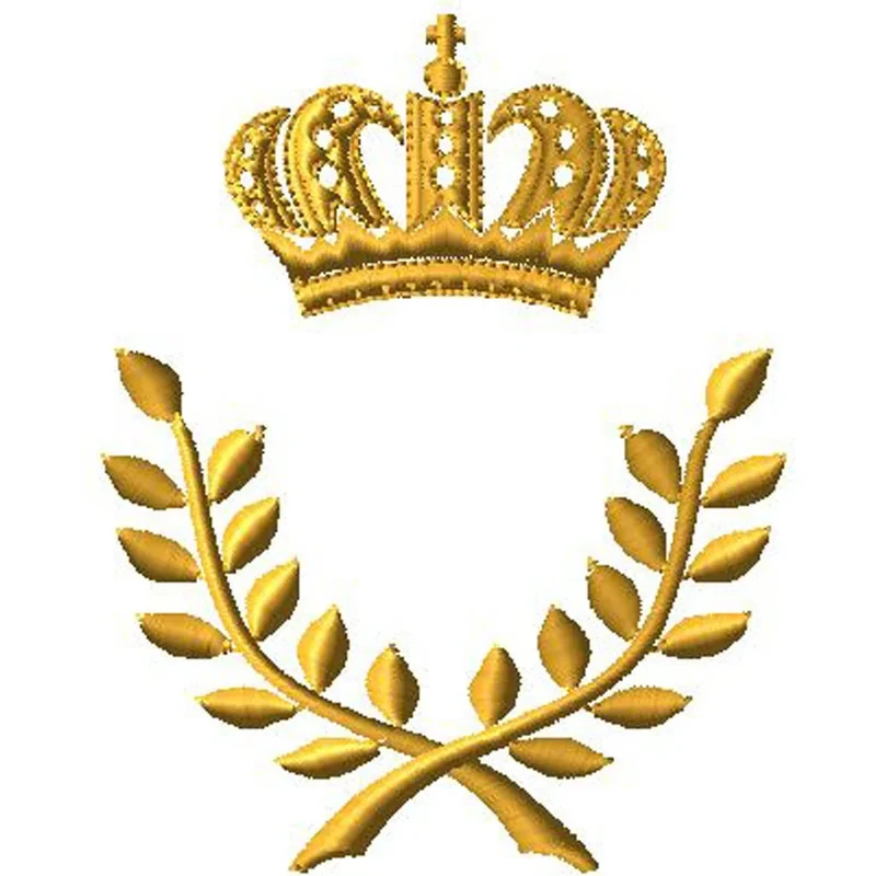 Vestis rámeček k výšivce monogramu korunka a vavřín 113550826
