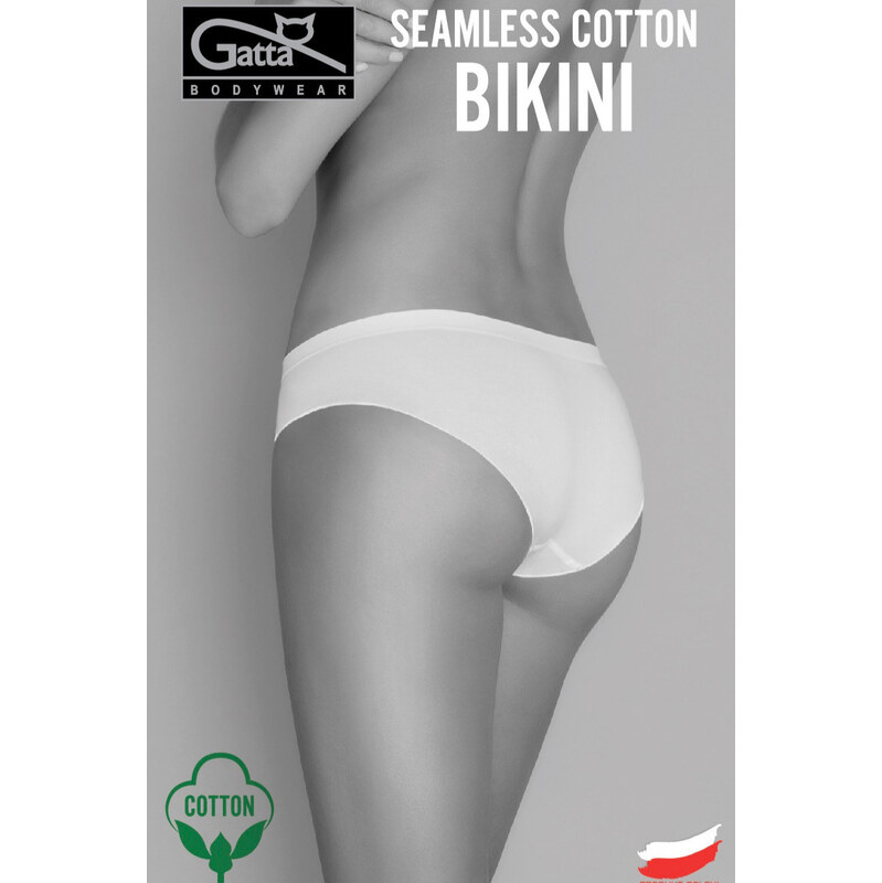 Dámské kalhotky SEAMLESS COTTON BIKINI - GATTA BODYWEAR 100299373
