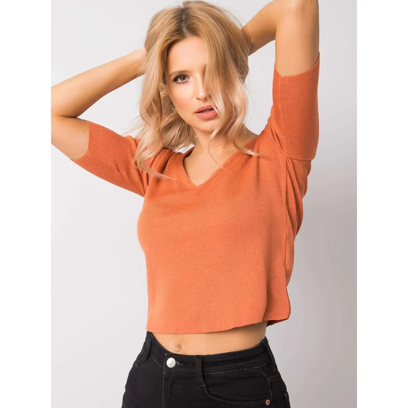 FPrice Halenka 234 BZ BS142.11 tmavě oranžová 113551225