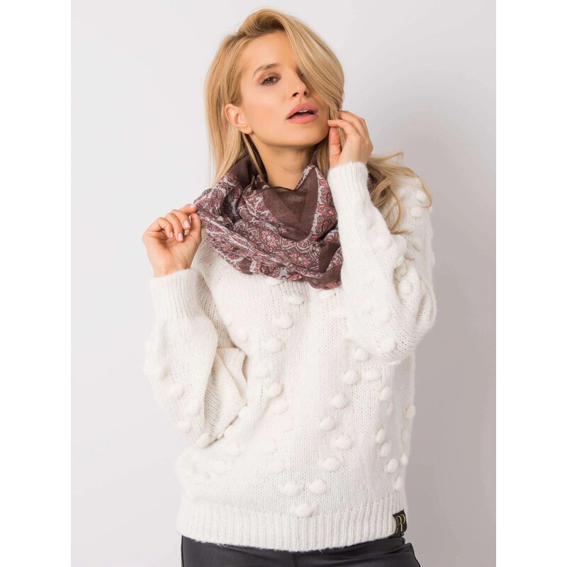 Šátek AT CH model 14842086 5 hnědý - FPrice