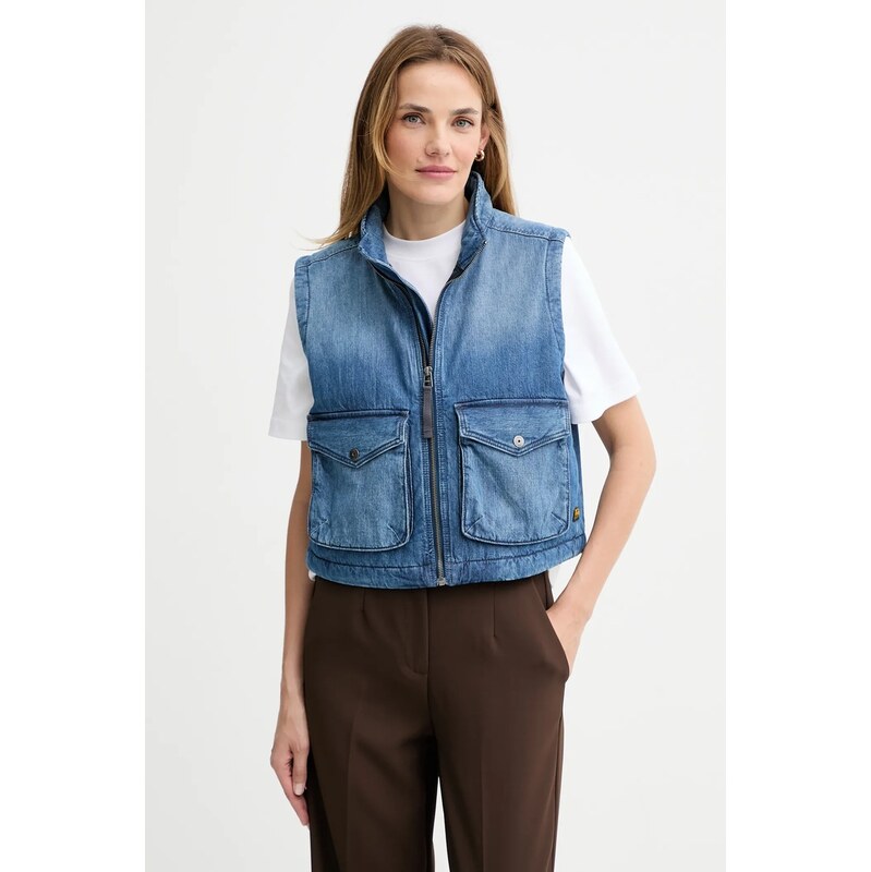 G-Star Džínová vesta G-Star 2-Pkt Padded