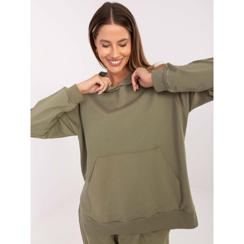 RELEVANCE Sweatshirt-RW-BL-A168.18-khaki