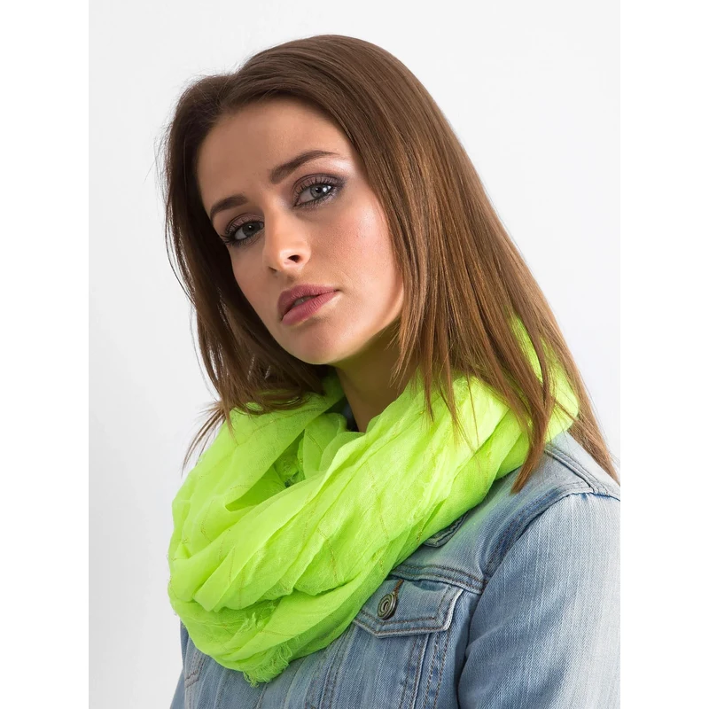 Dámský šátek AT CH ST model 17338677 fluo žlutý - FPrice
