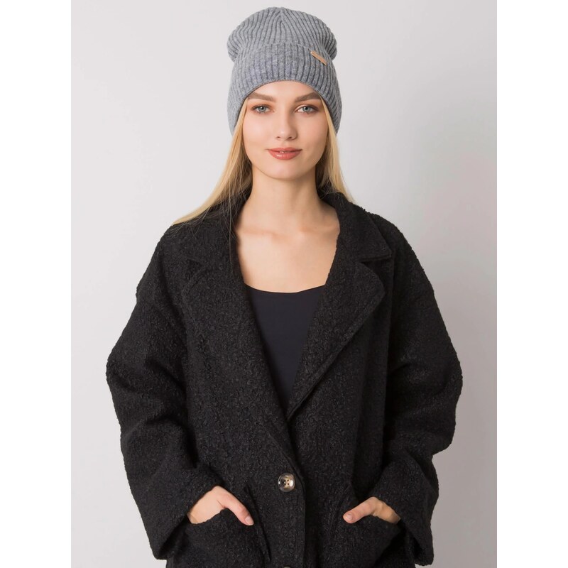 FPrice Dámská čepice JK CZ 27 cap.84P tmavě šedá