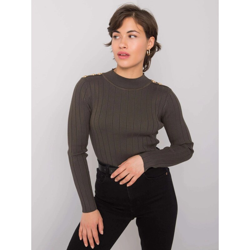 FPrice Jumper EM SW MCY02213.91 tmavá khaki 113553747