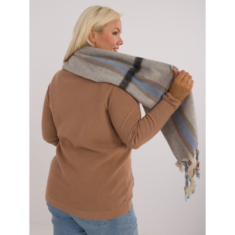Szalik AT SZ model 20473635 szary - FPrice