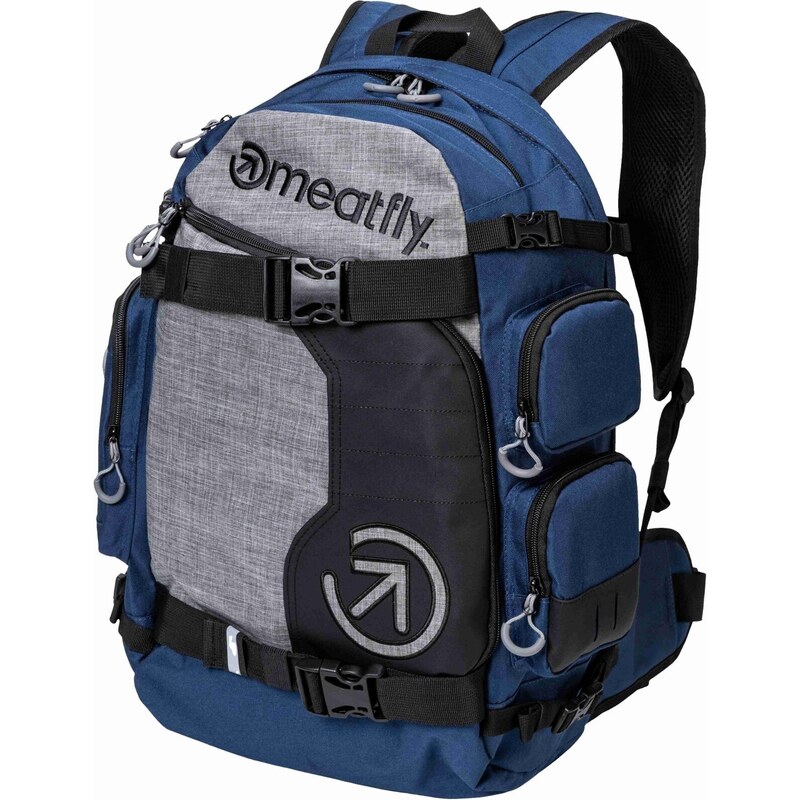 Meatfly batoh Wanderer Blue / Grey Heather 28 L