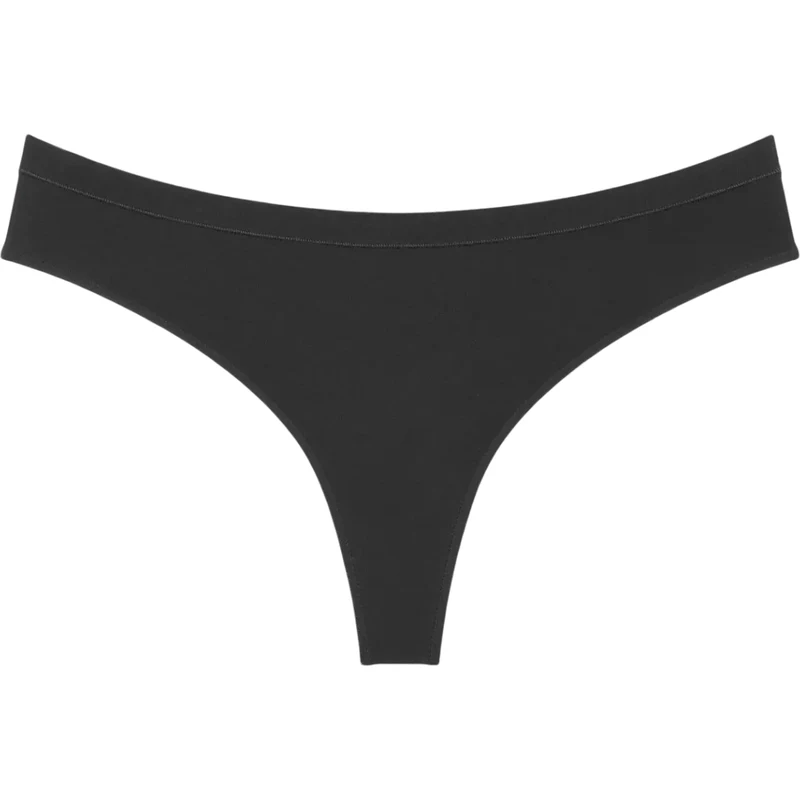 Dámská tanga Sense of Modal String - BLACK - černé 0004 - TRIUMPH 111193944