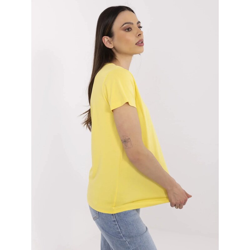 FPrice Tričko CLM TS 1639.12 žluté