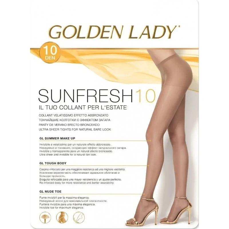Punčocháče Golden Lady Sunfresh 10 den 2-5 113555354