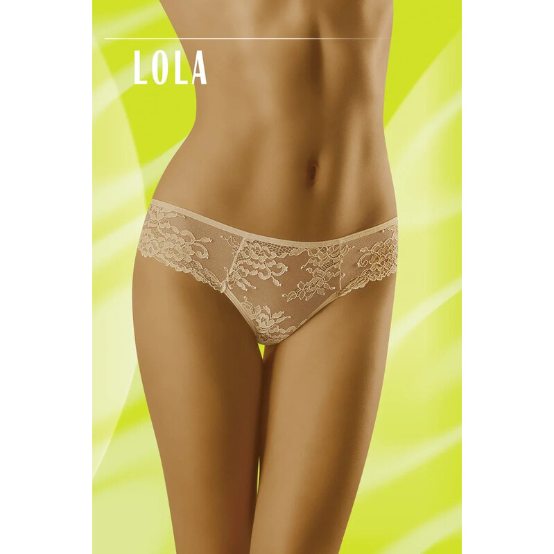 Dámské kalhotky LOLA Béžová - WOLBAR 113555684